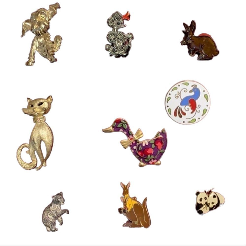 Animal Pin Collection of 9 - Picture 4 of 4